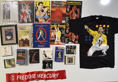 Lot 409 - QUEEN - FREDDIE MERCURY TRIBUTE EPHEMERA.