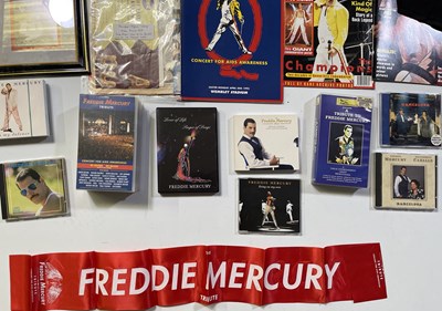 Lot 409 - QUEEN - FREDDIE MERCURY TRIBUTE EPHEMERA.