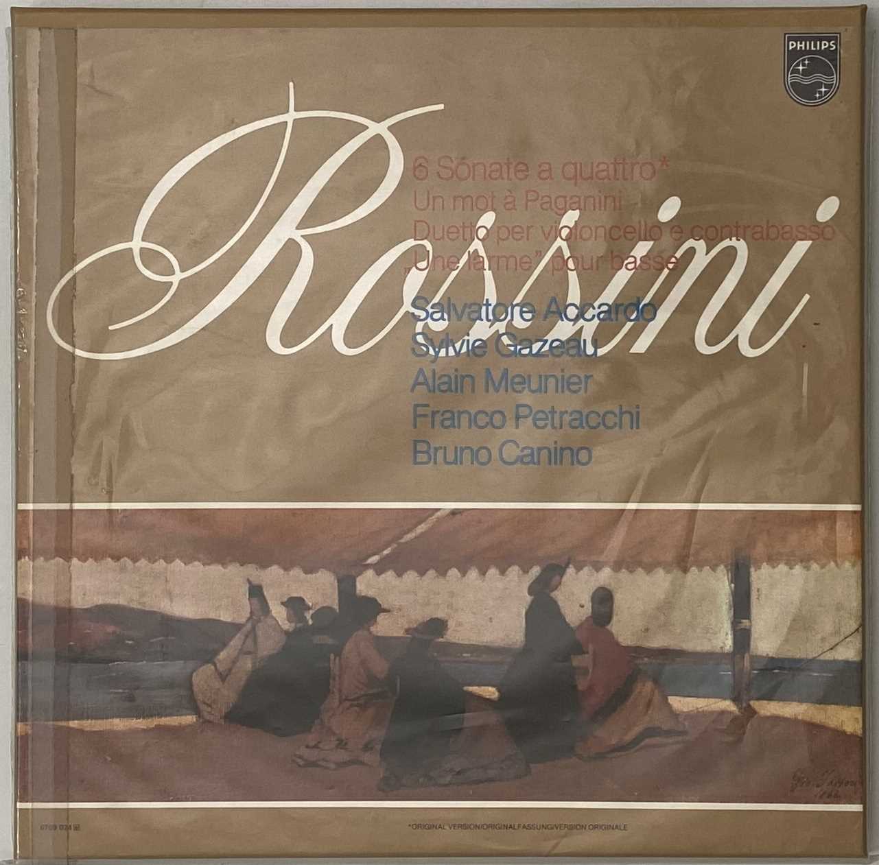 Lot 22 - ROSSINI - 6 SONATE A QUATTRO (2 LP BOX SET -