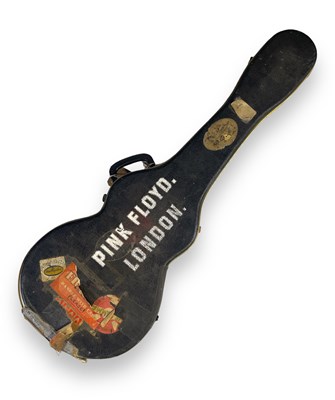 Lot 358 - PINK FLOYD INTEREST - A LIKELY TOUR USED GUITAR CASE.