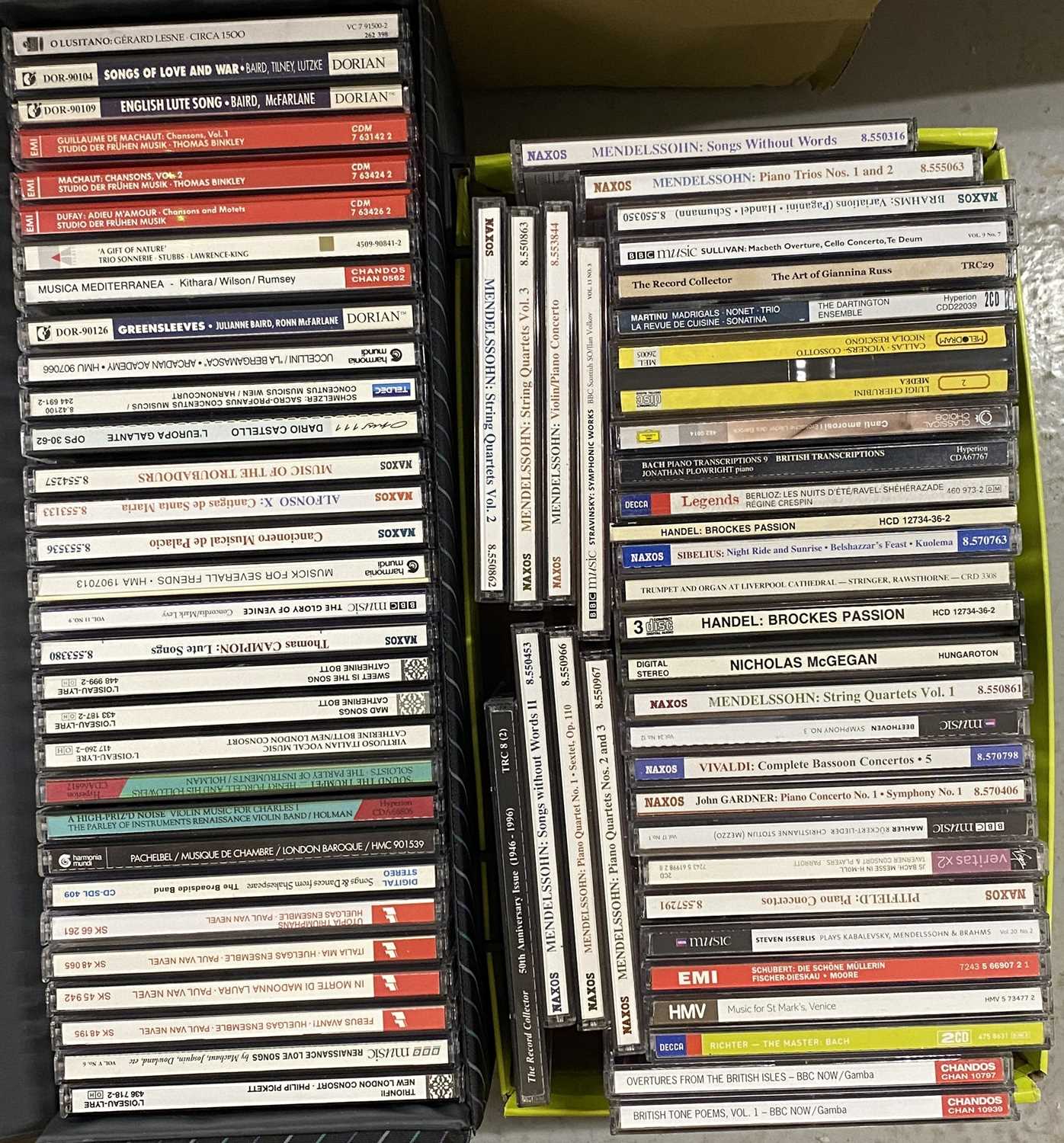 Lot 37 CLASSICAL CD / CD BOX SETS