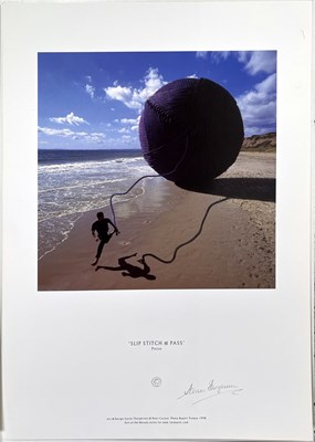 Lot 177 - STORM THORGERSON SIGNED ALBUM COVER PRINTS - PHISH / ASHRA AND MORE.