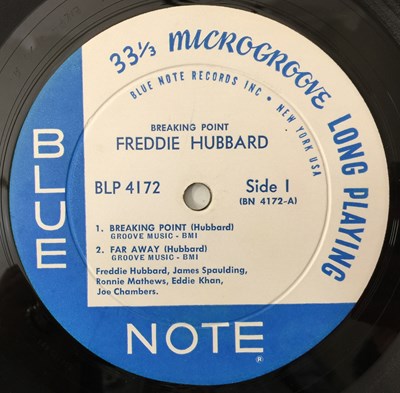 Lot 32 - FREDDIE HUBBARD - BREAKING POINT LP (OG - BLUE NOTE 4172)