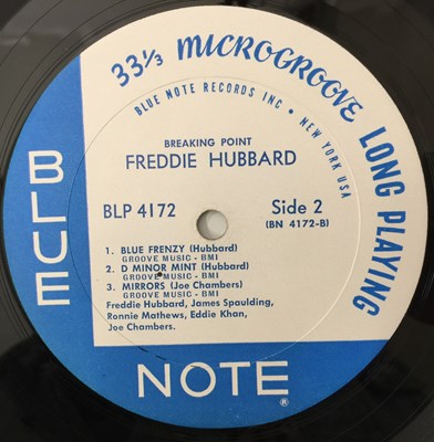 Lot 32 - FREDDIE HUBBARD - BREAKING POINT LP (OG - BLUE NOTE 4172)