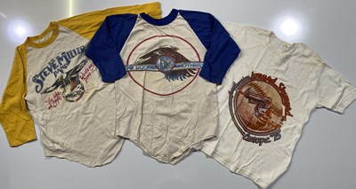 Lot 332 - VINTAGE 1970S T-SHIRTS - LYNRD SKYNRD / STEVE MILLER / DOOBIE BROTHERS.