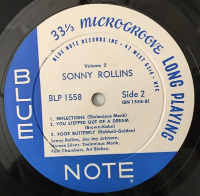 Lot 121 - SONNY ROLLINS - LP RARITIES (BLUE NOTE/RIVERSIDE)