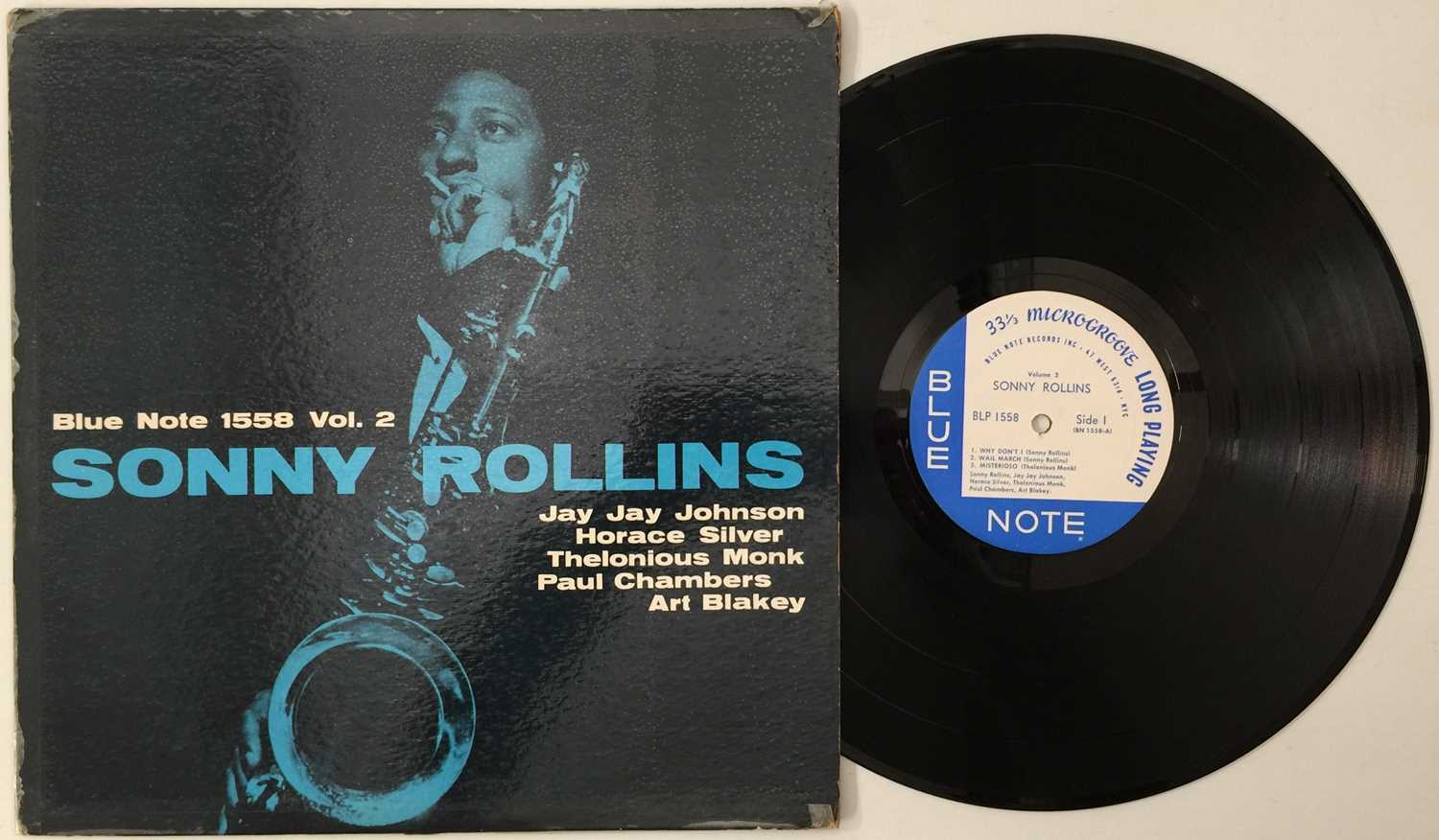 Lot 121 - SONNY ROLLINS - LP RARITIES (BLUE