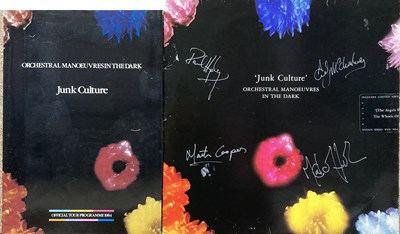 Lot 305 - OMD SIGNED LP AND PROGRAMME