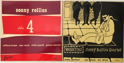 Lot 123 - SONNY ROLLINS - UK ESQUIRE LP RARITIES