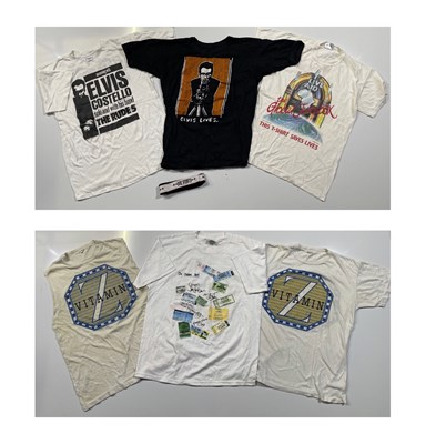 Lot 335 - 1970S/1980S CONCERT / TOUR T-SHIRTS INC ORIGINAL LIVE AID T-SHIRT.