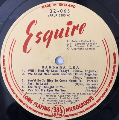 Lot 126 - ESQUIRE (UK) - LP COLLECTION