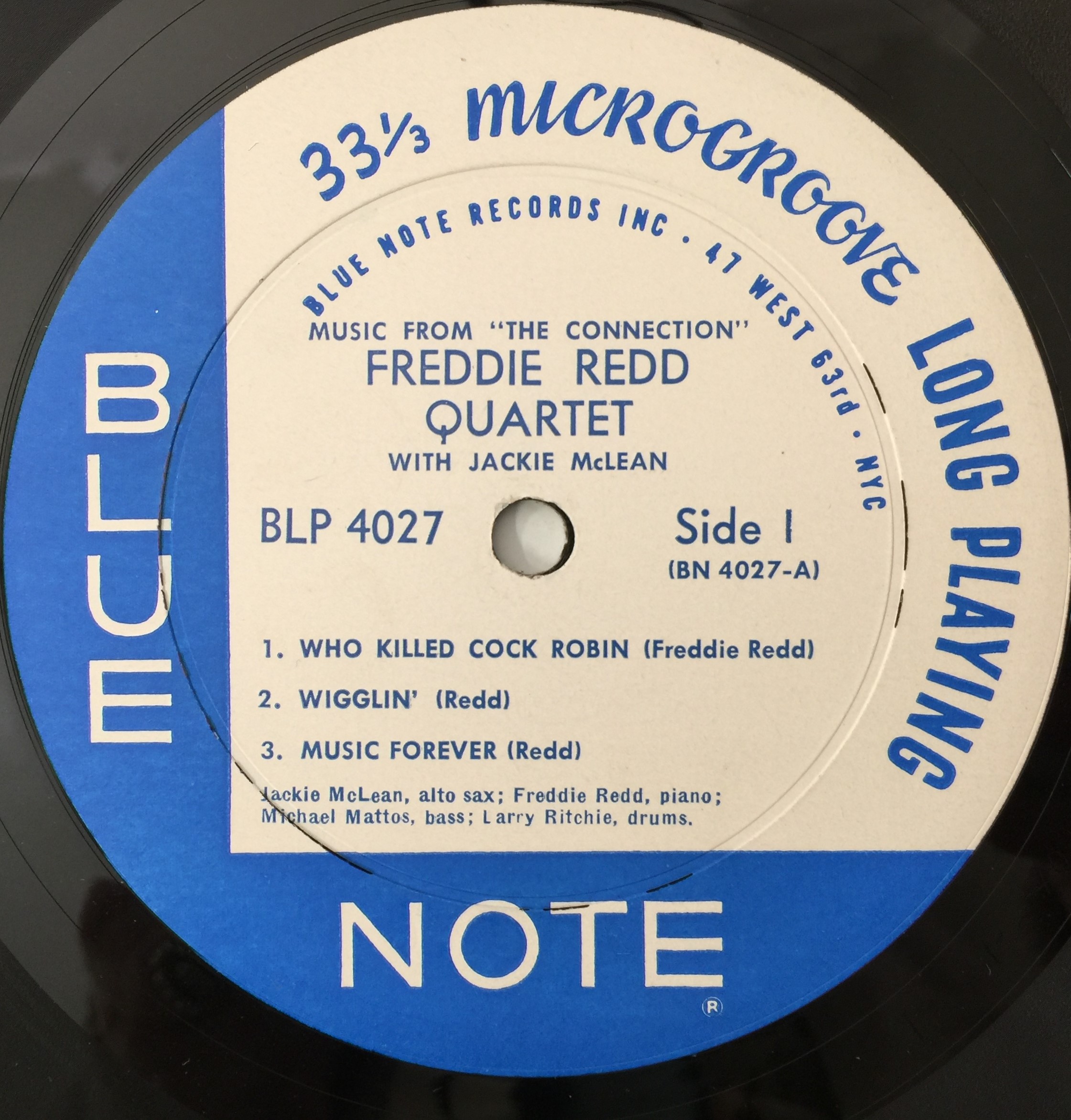 LP Freddie Redd Quartet Music From ”the Connection” BLP4027 BLUE NOTE US /00260 LmpwZWc.jpeg