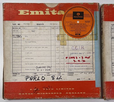 Lot 281 - THE BEATLES - ORIGINAL 1965 PARLOPHONE COPY MASTER TAPES FOR HELP!