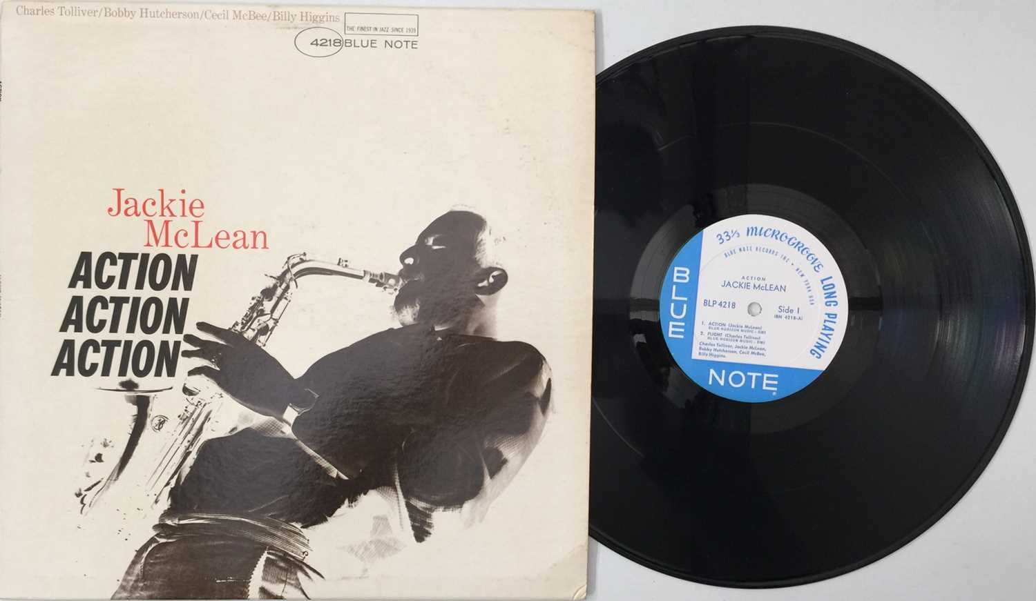 Lot 131 - JACKIE MCLEAN - ACTION LP (ORIGINAL US BLUE NOTE COPY - BLP 4218)