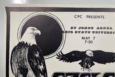 Lot 181 - THE EAGLES - 1975 CONCERT POSTER.