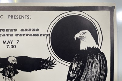 Lot 181 - THE EAGLES - 1975 CONCERT POSTER.