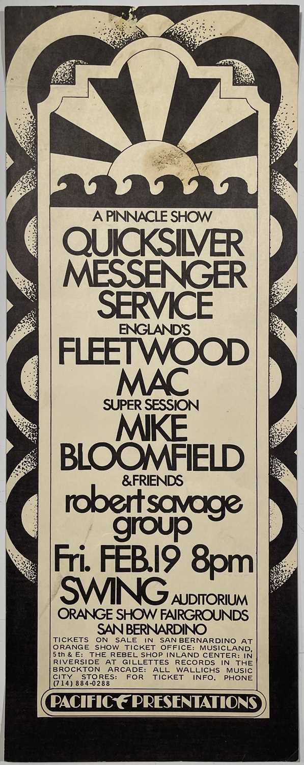 Lot 182 - FLEETWOOD MAC - 1971 US CONCERT POSTER.