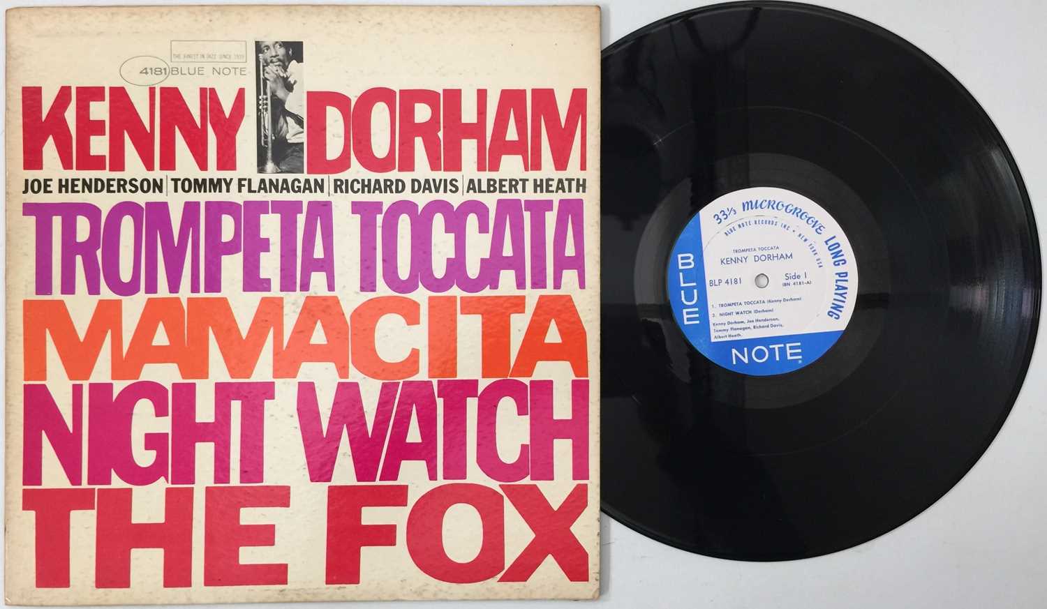 Lot 41 - KENNY DORHAM - TROMPETA TOCCATA LP (BLUE NOTE 4181 - OG PRESSING)