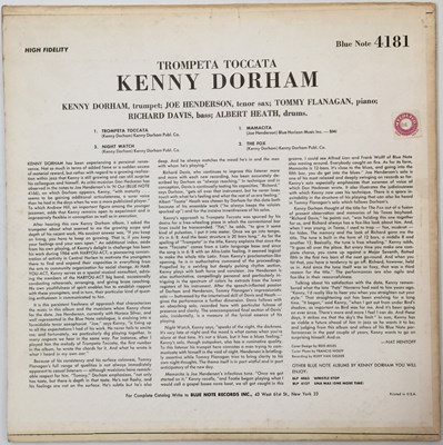 Lot 41 - KENNY DORHAM - TROMPETA TOCCATA LP (BLUE NOTE 4181 - OG PRESSING)