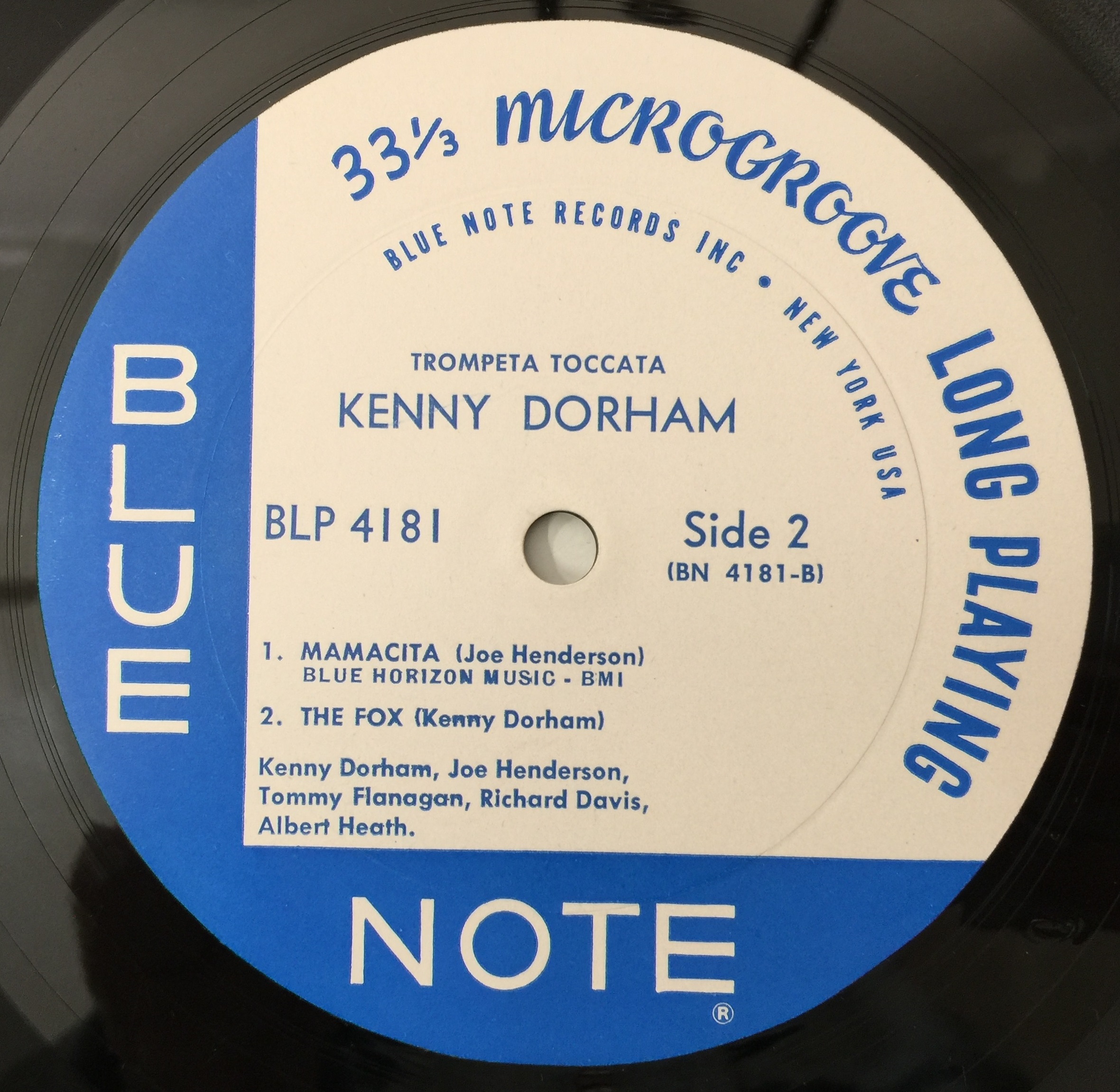 期間限定出品 Kenny Dorham – Trompeta Toccata KENNY DORHAM - Kenny Dorham - Trompeta Toccata LP (Blue Note