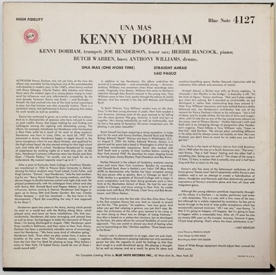 Lot 42 - KENNY DORHAM - UNA MAS LP (BLUE NOTE 4127 - OG PRESSING)