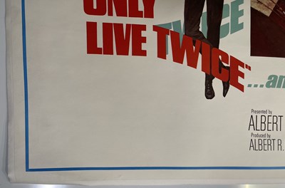 Lot 141 - JAMES BOND - YOU ONLY LIVE TWICE (1967) - US DRIVE-IN POSTER.
