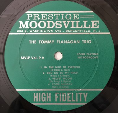 Lot 43 - THE TOMMY FLANAGAN TRIO - MOODSVILLE 9 LP (MVLP Vol. 9 - US OG)