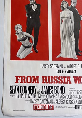 Lot 82 - JAMES BOND - FROM RUSSIA WITH LOVE (1963) - US THREE-SHEET POSTER.