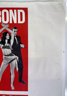 Lot 82 - JAMES BOND - FROM RUSSIA WITH LOVE (1963) - US THREE-SHEET POSTER.