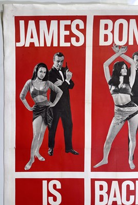 Lot 82 - JAMES BOND - FROM RUSSIA WITH LOVE (1963) - US THREE-SHEET POSTER.