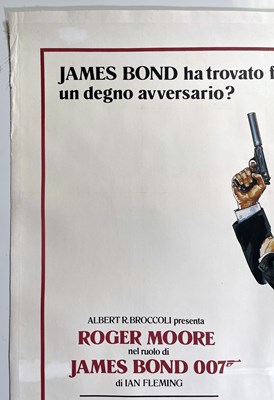 Lot 287 - JAMES BOND - A VIEW TO A KILL (1985) - ITALIAN POSTER.