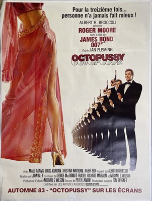 Lot 266 - JAMES BOND - OCTOPUSSY (1983) - FRENCH POSTER.