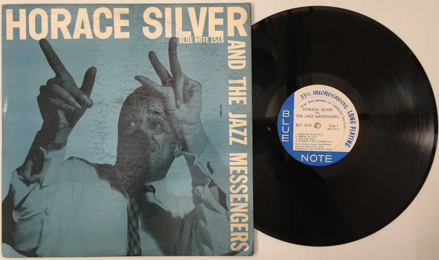 Lot 44 - HORACE SILVER & THE JAZZ MESSENGERS LP (BLP 1518 - LEXINGTON OG)