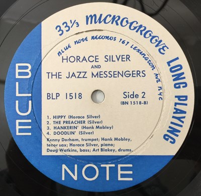 Lot 44 - HORACE SILVER & THE JAZZ MESSENGERS LP (BLP 1518 - LEXINGTON OG)