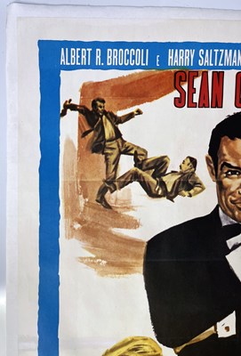 Lot 96 - JAMES BOND - GOLDFINGER (1964) ITALIAN TWO-SHEET POSTER.