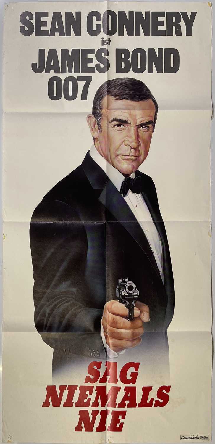 Lot 280 - JAMES BOND - NEVER SAY NEVER AGAIN (1983) - GERMAN POSTER.