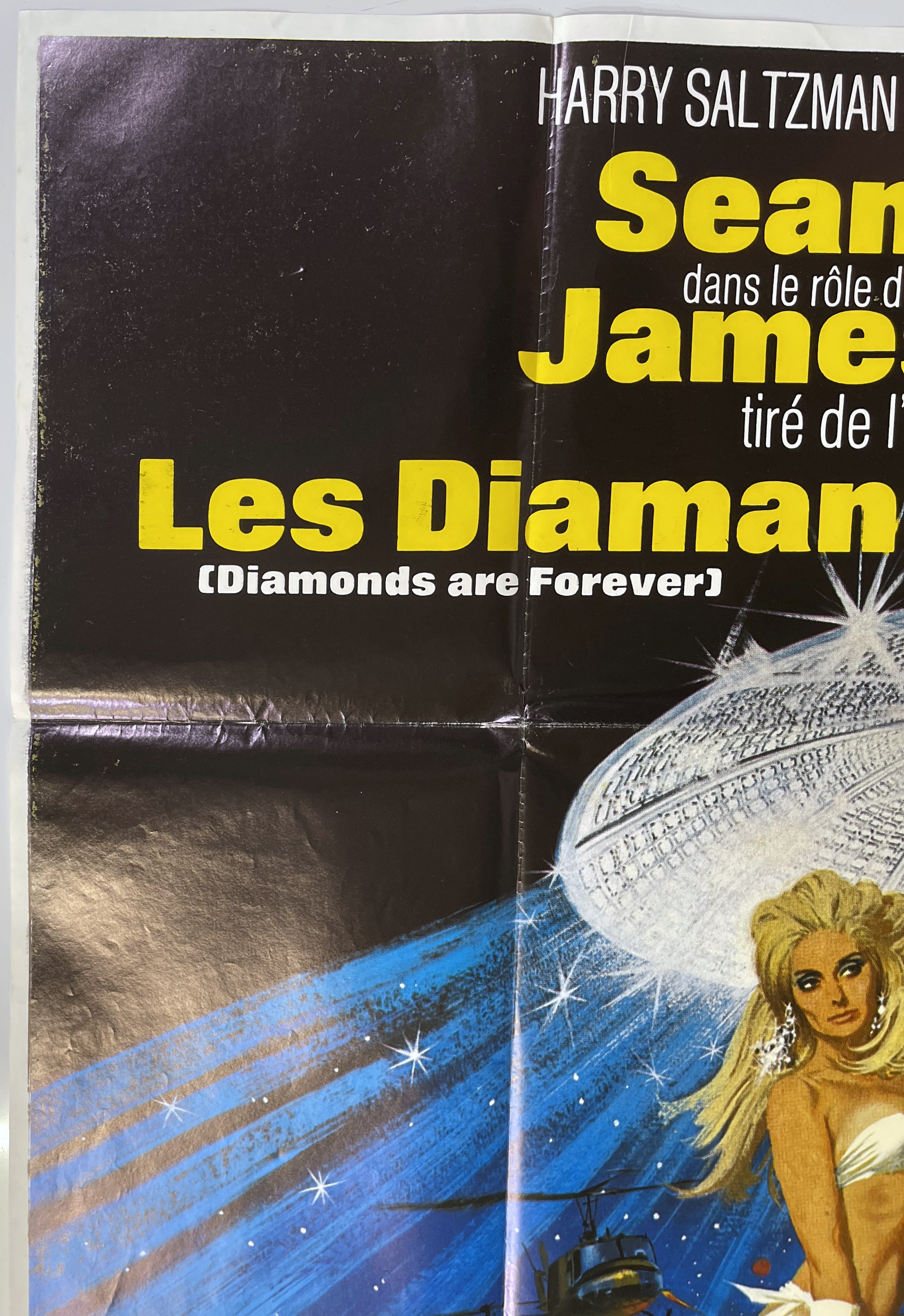 Lot 185 JAMES BOND DIAMONDS ARE FOREVER 1971 Lot 185 james bond diamonds are forever 1971