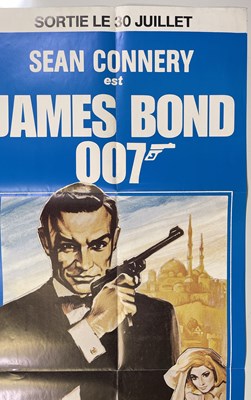 Lot 83 - JAMES BOND - C 1980S RUSSIA WITH LOVE FRENCH POSTER.