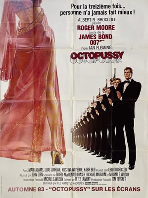 Lot 273 - JAMES BOND - OCTOPUSSY (1983) - FRENCH GRANDE POSTER.