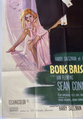 Lot 88 - JAMES BOND - FROM RUSSIA WITH LOVE (1963) FRENCH GRANDE POSTER.