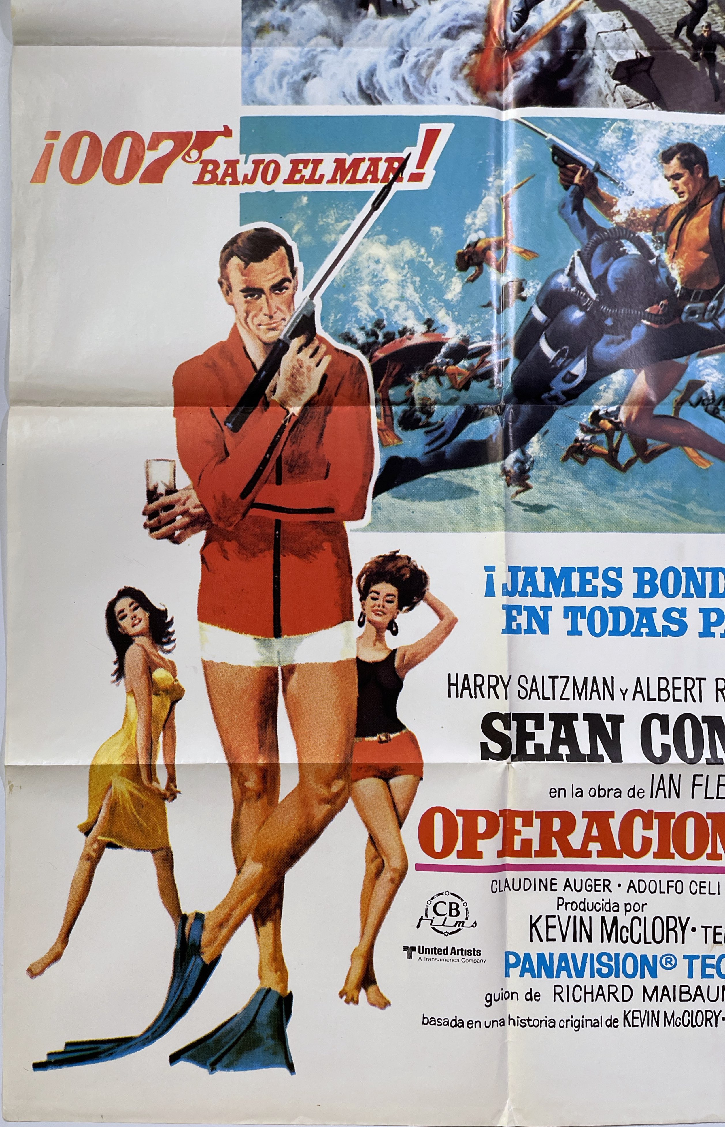 Lot 113 JAMES BOND THUNDERBALL (1965) SPANISH