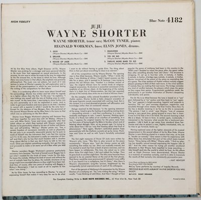 Lot 45 - WAYNE SHORTER - JUJU LP (BLP 4182 - OG PRESSING)