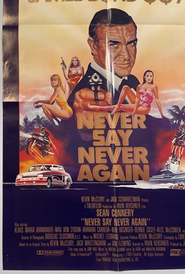 Lot 282 - JAMES BOND - NEVER SAY NEVER AGAIN (1983) US ONE SHEET.