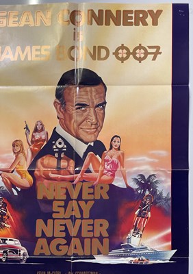 Lot 282 - JAMES BOND - NEVER SAY NEVER AGAIN (1983) US ONE SHEET.