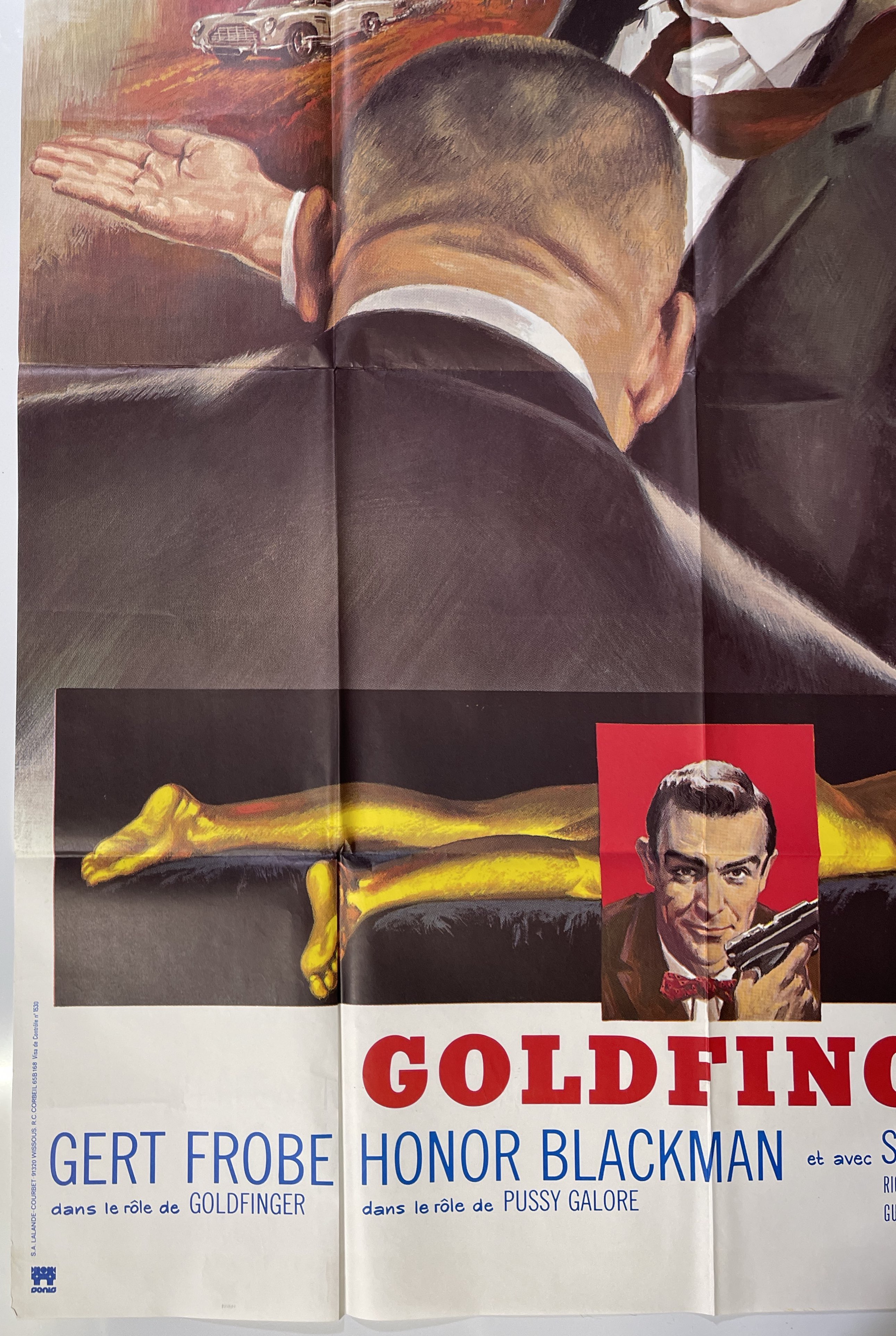 Lot 102 - JAMES BOND - GOLDFINGER (1964) - FRENCH