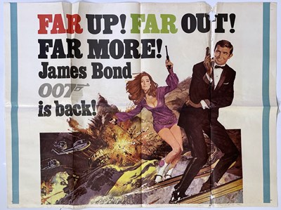 Lot 174 - JAMES BOND - ON HER MAJESTY'S SECRET SERVICE (1969) US SUBWAY POSTER.