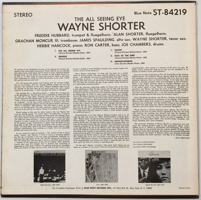 Lot 46 - WAYNE SHORTER - THE ALL SEEING EYE (BST 84219 - NEW YORK OG)