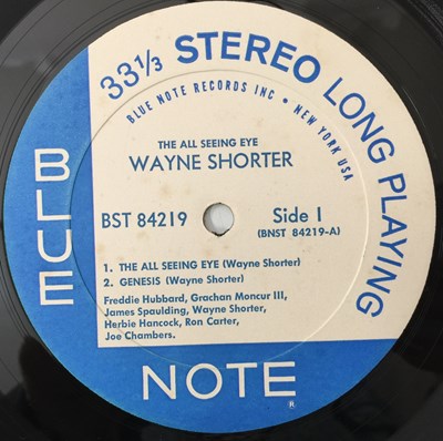 Lot 46 - WAYNE SHORTER - THE ALL SEEING EYE (BST 84219 - NEW YORK OG)