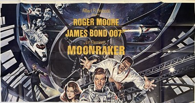 Lot 248 - JAMES BOND - MOONRAKER (1979) - US SIX SHEET POSTER.