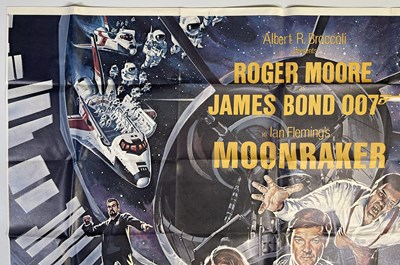 Lot 248 - JAMES BOND - MOONRAKER (1979) - US SIX SHEET POSTER.